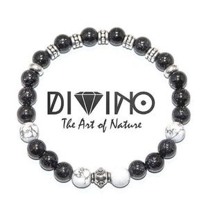 Natural Stone Bead and Charm Bracelets